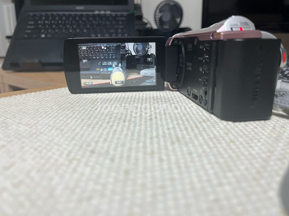JVC GZ-E265 핑크 풀HD 캠코더 (소장용 S급--8