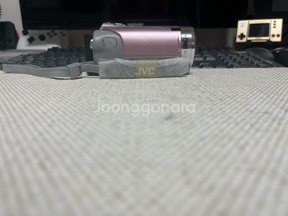 JVC GZ-E265 핑크 풀HD 캠코더 (소장용 S급--6