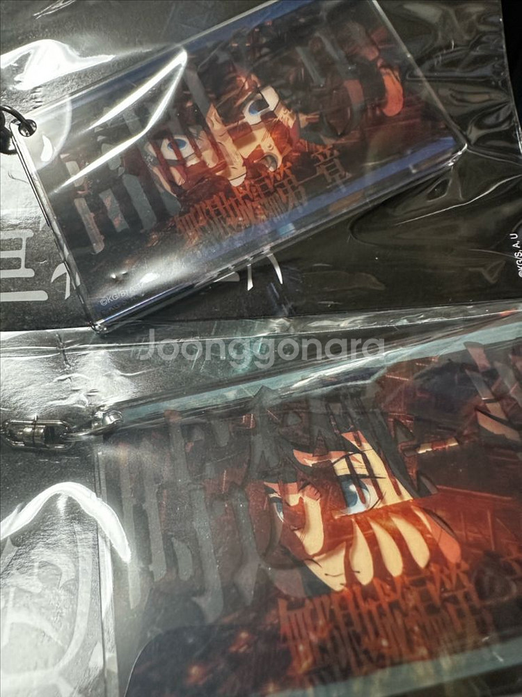 귀멸의칼날 애니메이트 귀칼 기유 무한성 아크릴키홀더 키--0