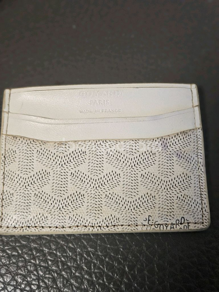 사용감 아주 많은 고야드 카드지갑--1