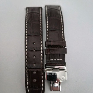 리오스 뉴올리언즈 가죽 스트랩 모카 디버클 20mm