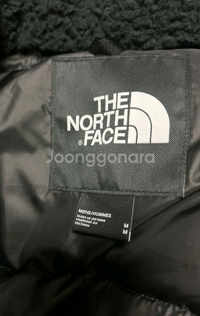노스페이스 눕시 쉐르파 패딩--5
