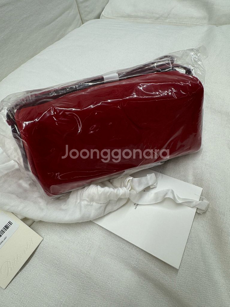(새상품)리본빛 엘리백(Elie Bag - Red)--3