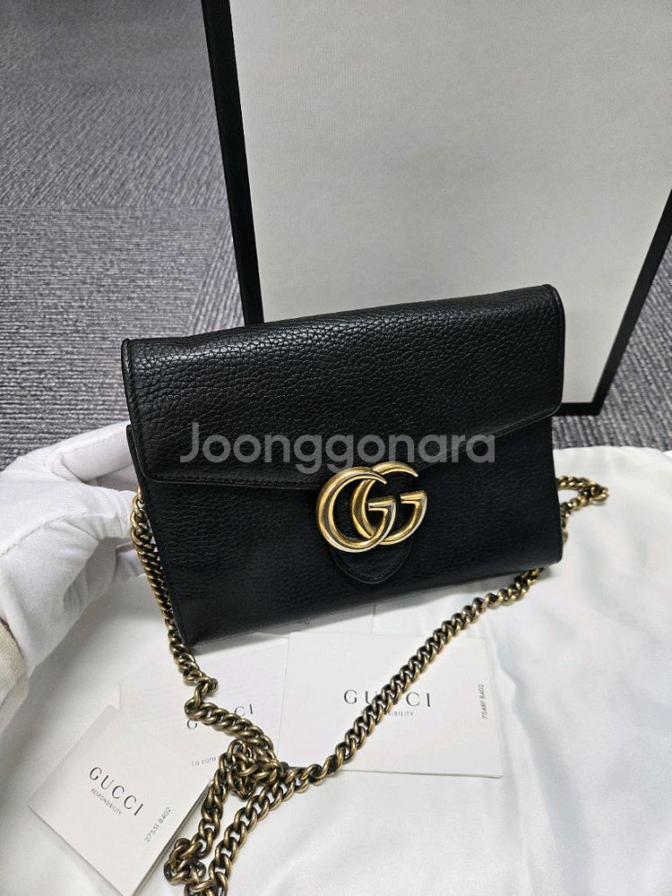 [특가][정품]구찌 마몬트woc 체인백--0