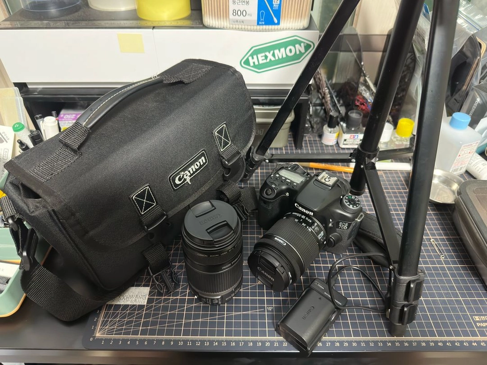 캐논 70D DSLR 중급 카메라 이미지