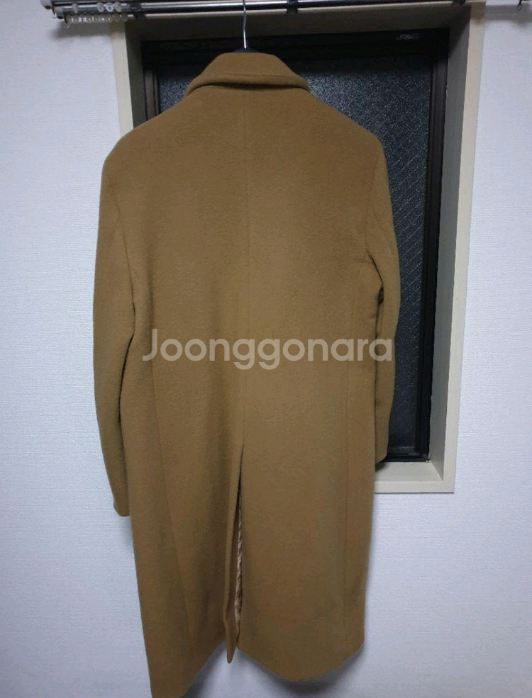 에트오소메 남자 롱코트 캐시미어혼방 소재 2XL--1