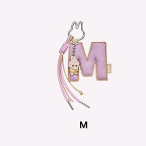 라부부이니셜알파벳 키링 새상품 M L W X T