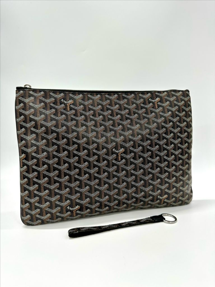 고야드 세나클러치 Gm 키링포함--1