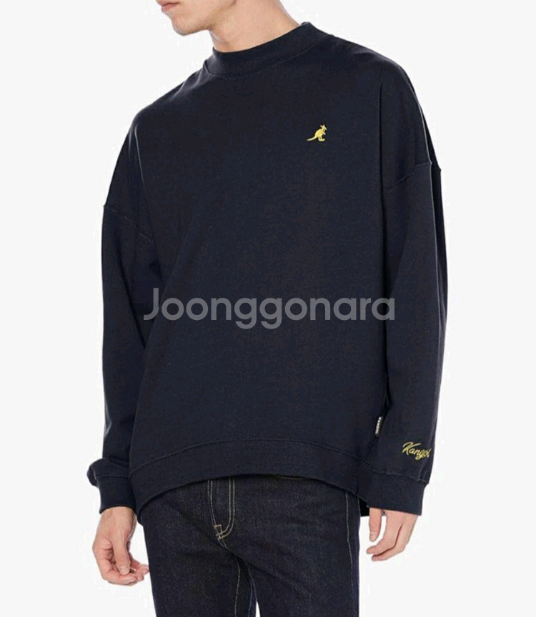 캉골(KANGOL) 네이비 맨투맨 티셔츠 L사이즈--2