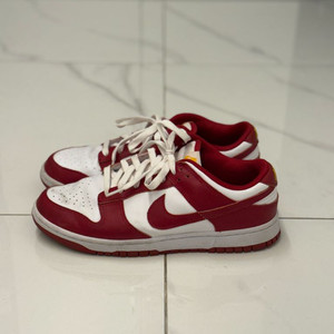 나이키 덩크 로우 레드/화이트 UK 8