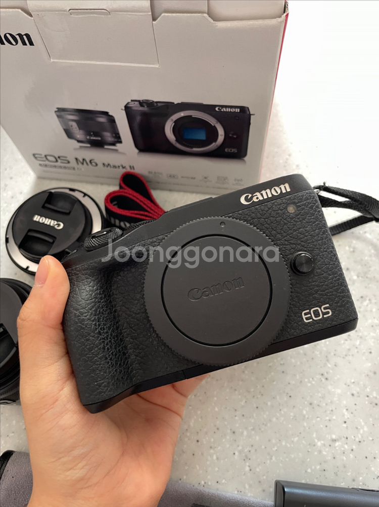 캐논 EOS M6 Mark2 미러리스 카메라 일괄 판매--1