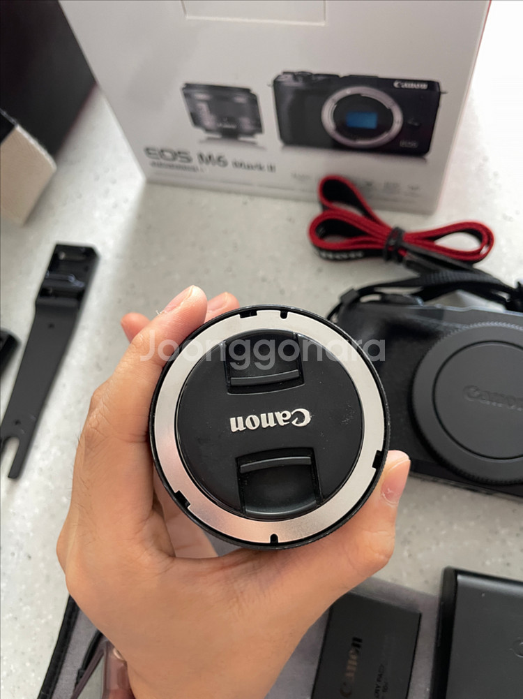캐논 EOS M6 Mark2 미러리스 카메라 일괄 판매--4