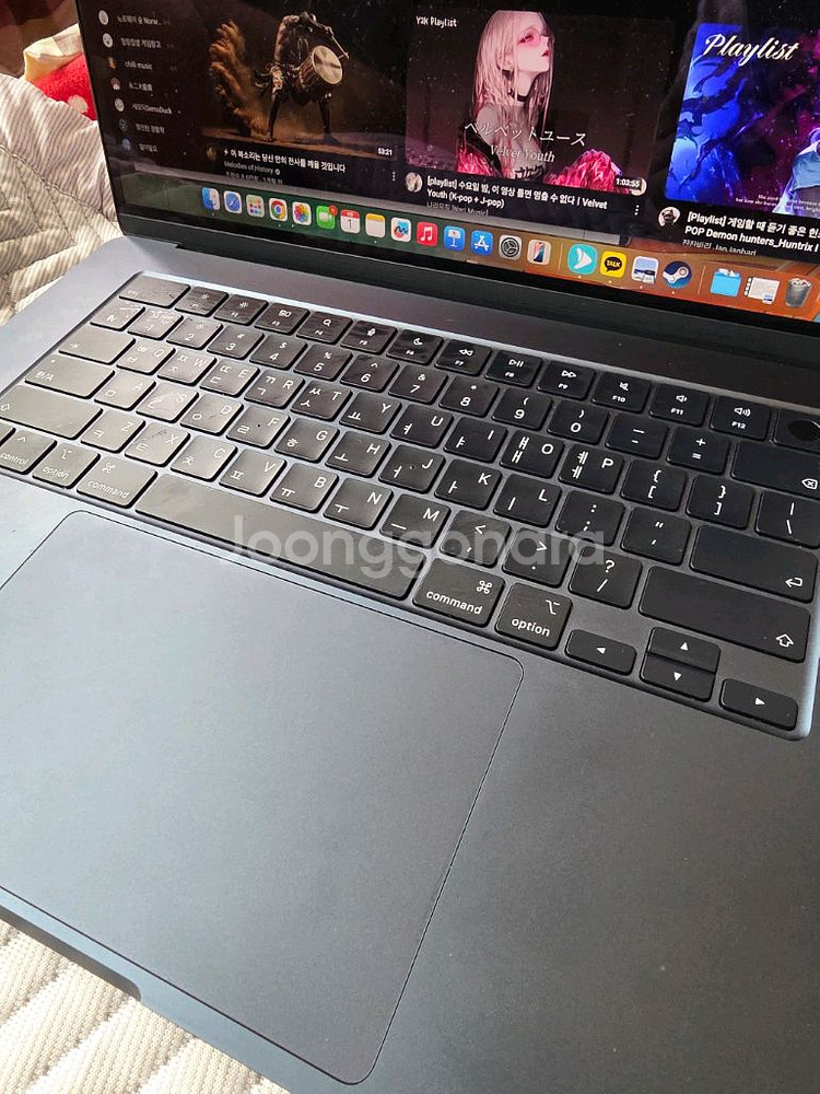 애플 맥북에어 15 M4 미드나이트 16GB 256GB--1