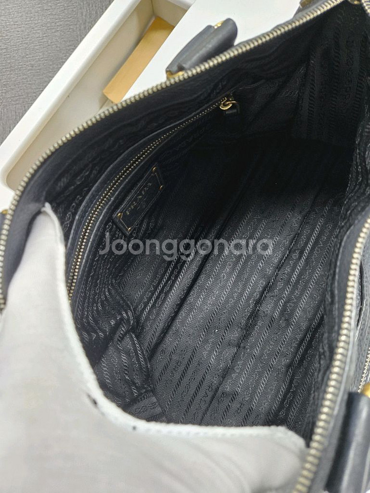 [A급컨디션]프라다 사피아노 숄더백--5