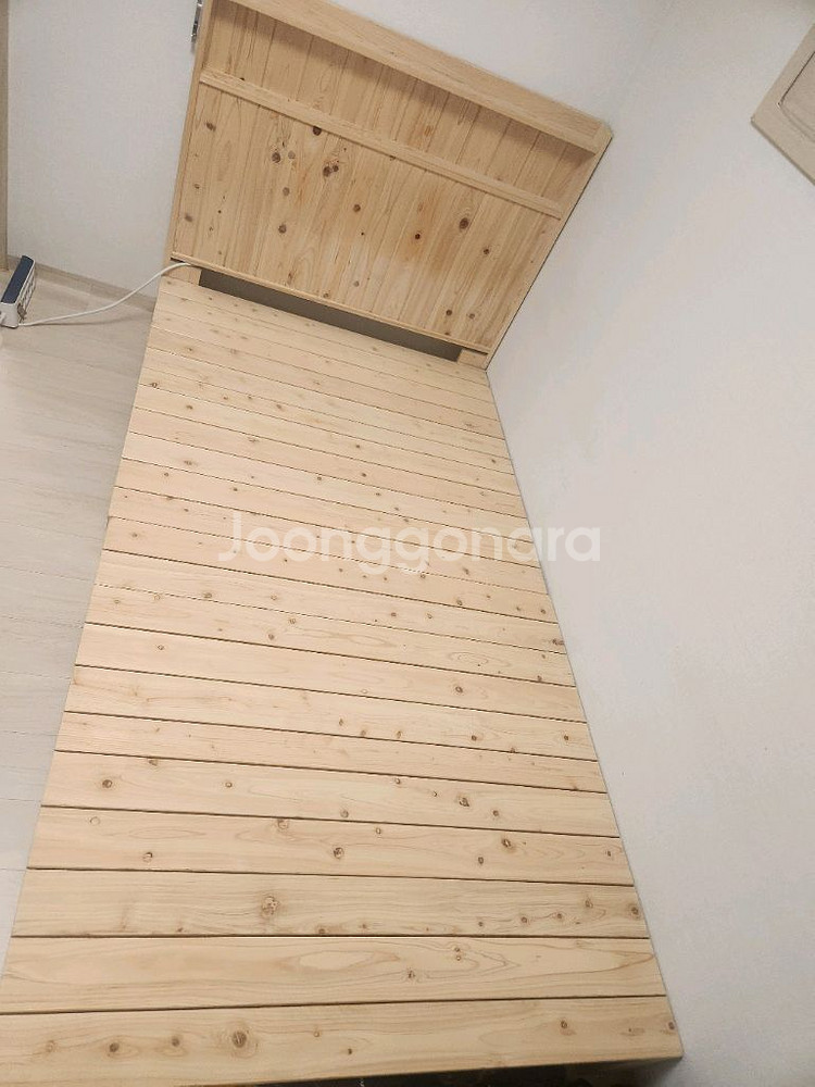 편백 침대 프레임--0