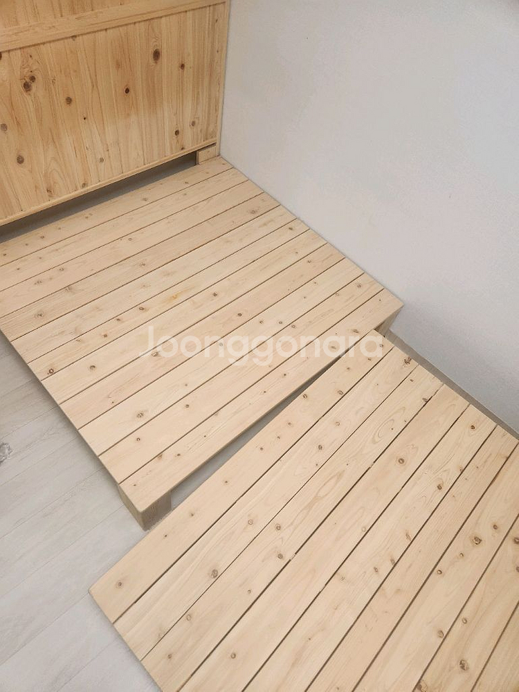 편백 침대 프레임--2