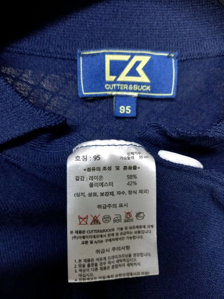 새 커터앤벅 골프 춘하 니트 66 55 이미지
