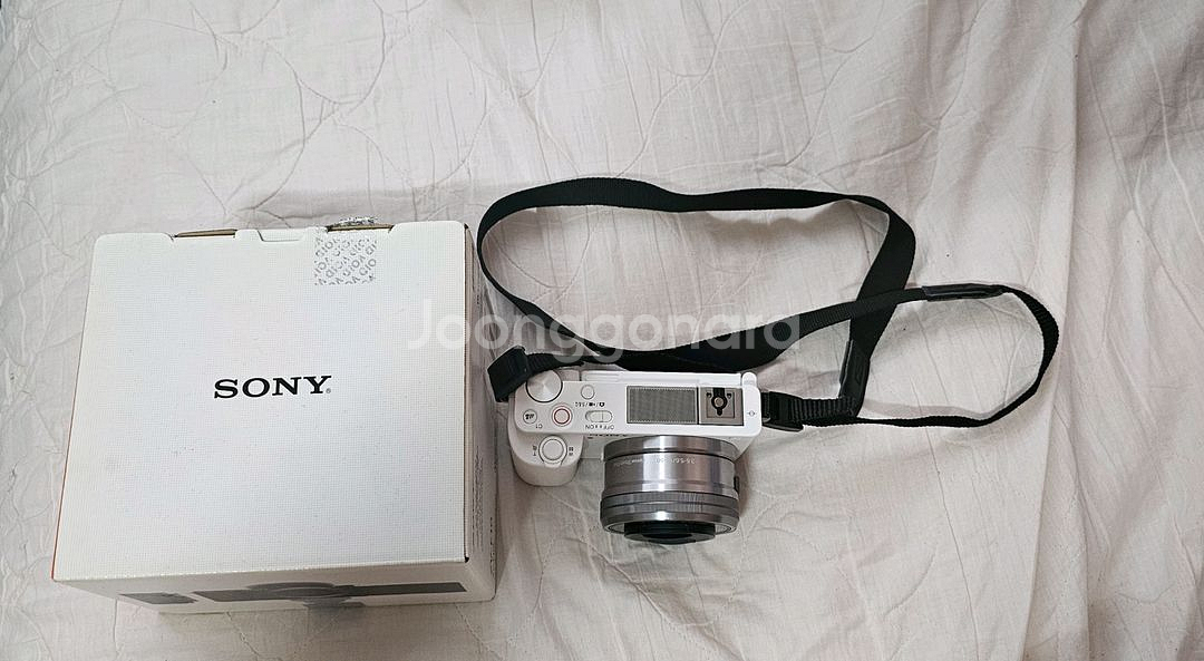 SONY ZV-E10카메라 흰색--2