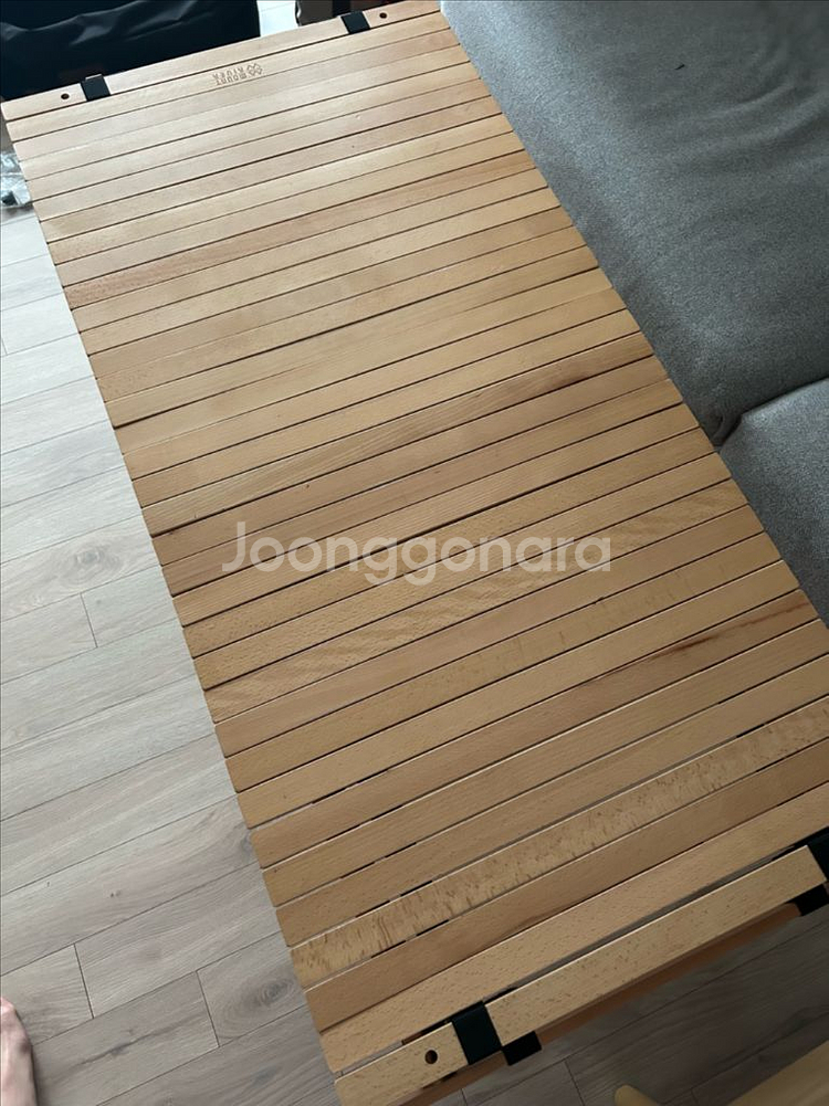 캠핑 마운트리버 우드 롤테이블 1200--6