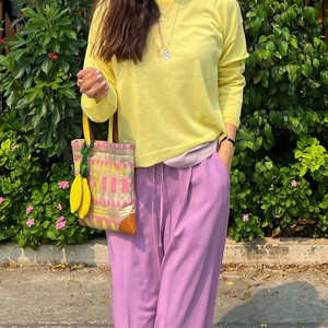 코스모폴리탄줄라이/쿨포유/여름긴팔니트