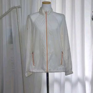 여성 95 | 팬텀 골프웨어 화이트 간절기 바람막이