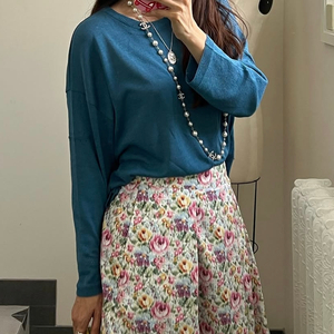 코스모폴리탄줄라이/쿨포유/여름긴팔니트