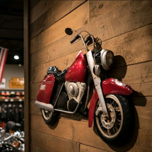 대형 철제 바이크. 오토바이 장식품