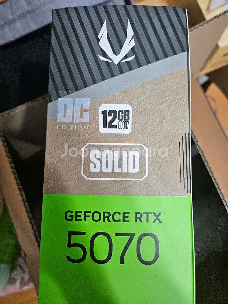 ZOTAC RTX 5070 12GB(미개봉)--0