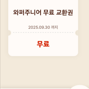 버거킹 와퍼주니어