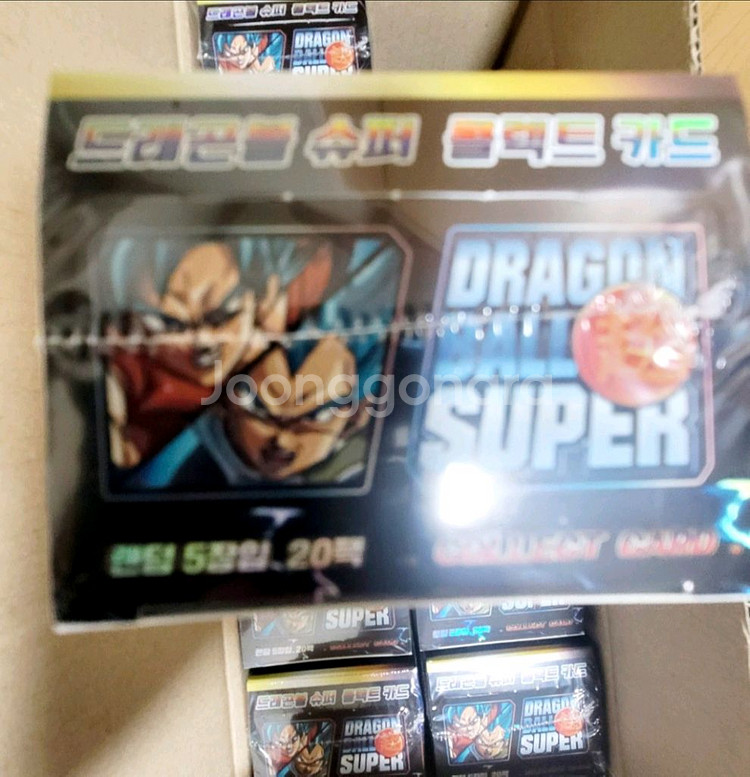 [한글판]드래곤볼 슈퍼 콜렉트 카드 미개봉팝니다--1