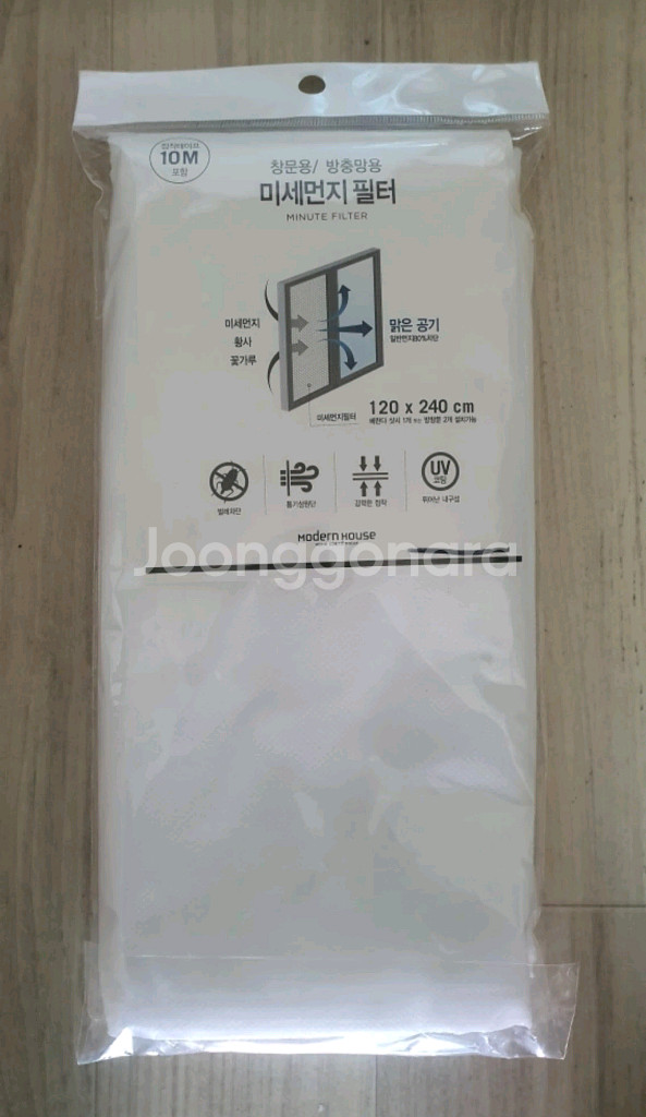 모던하우스 창문/방충망용 미세먼지 필터--0
