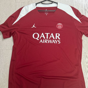 나이키 조던 PSG 반팔 드라이 핏 레드 (파리생제르망