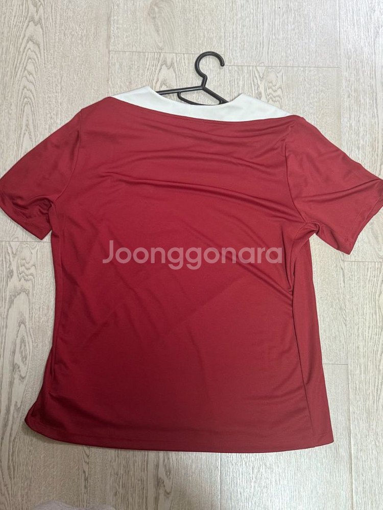 나이키 조던 PSG 반팔 드라이 핏 레드 (파리생제르망--4
