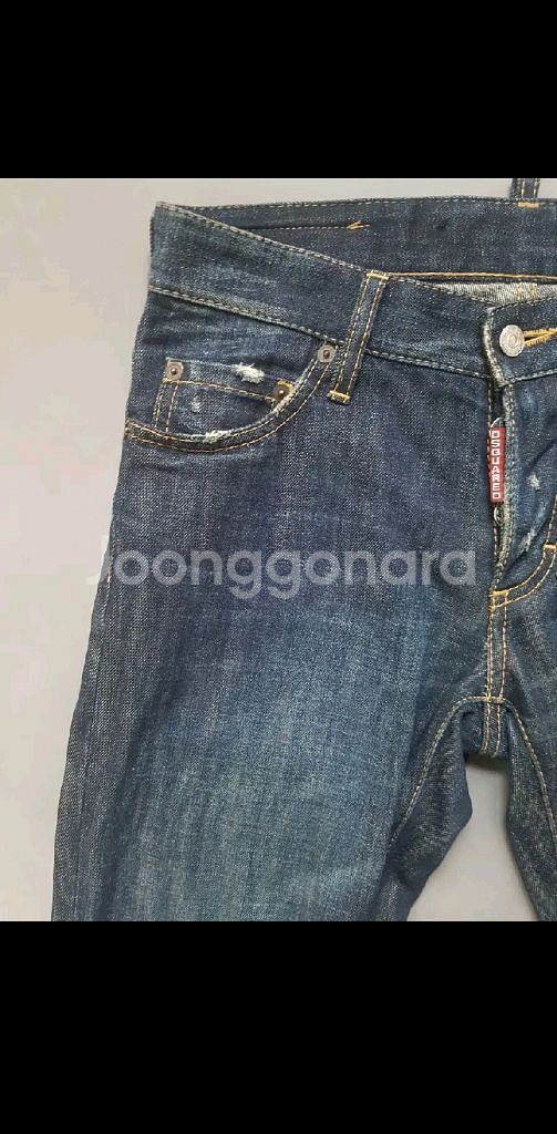 [44] 정품 디스퀘어드2 진청 라멘도 슬림진 청바지--1
