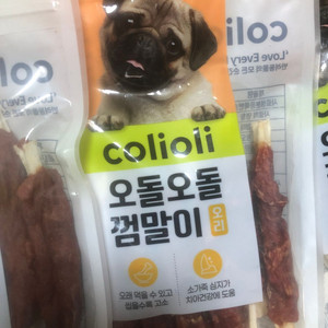 강아지 사료 간신 콜리올리 오돌오돌 껌말이 3가지맛