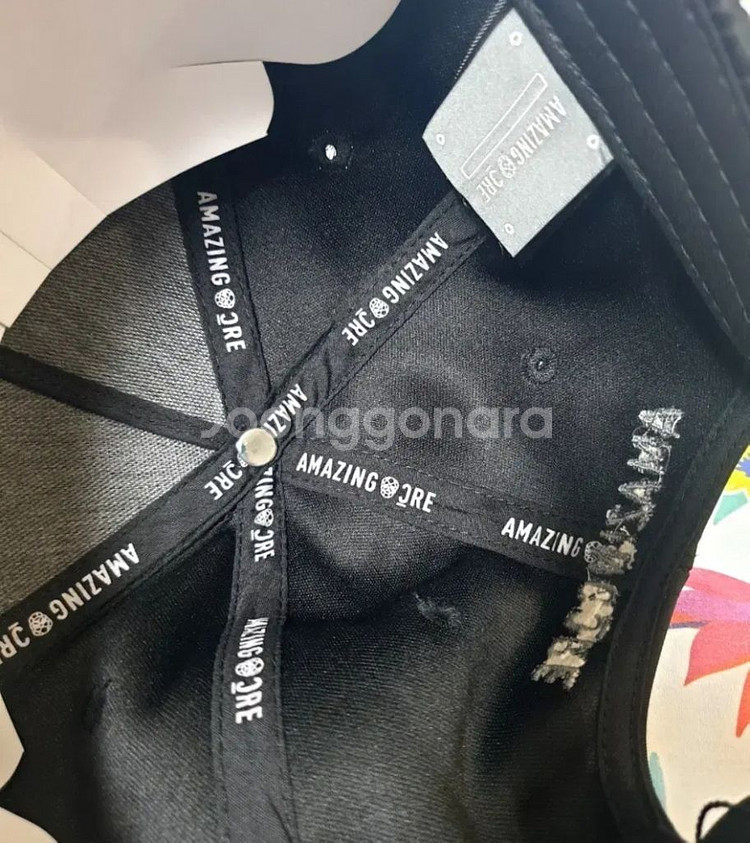 국내무료배송 모자 (어메이징 말본 골프백 캐디백)--3