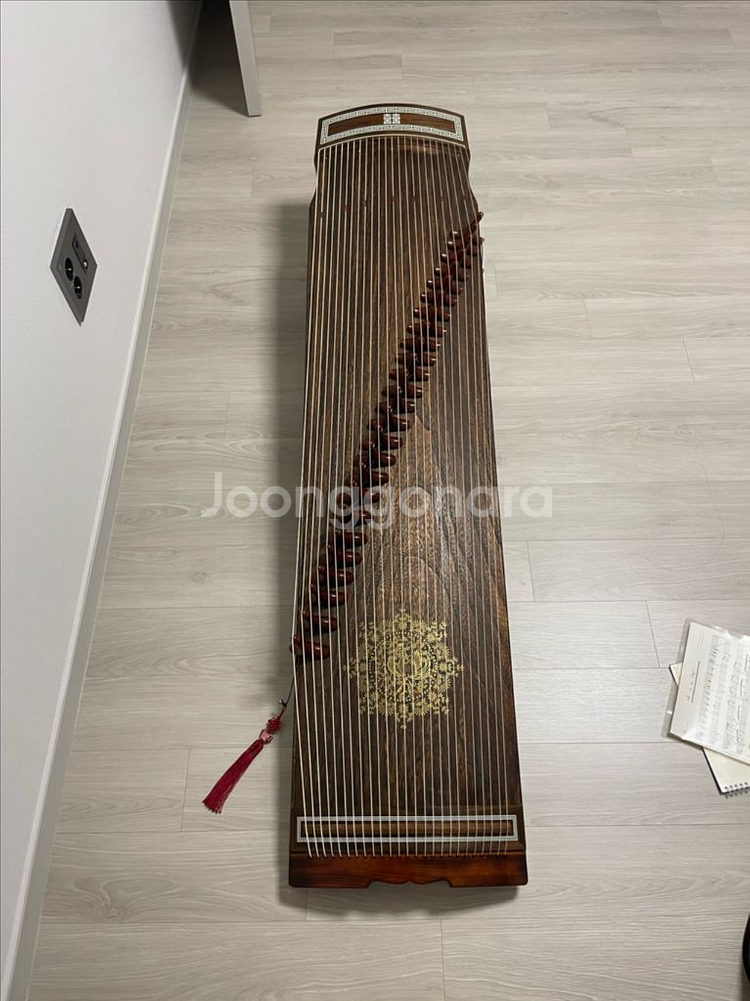 상태 최상급 25현 가야금--6