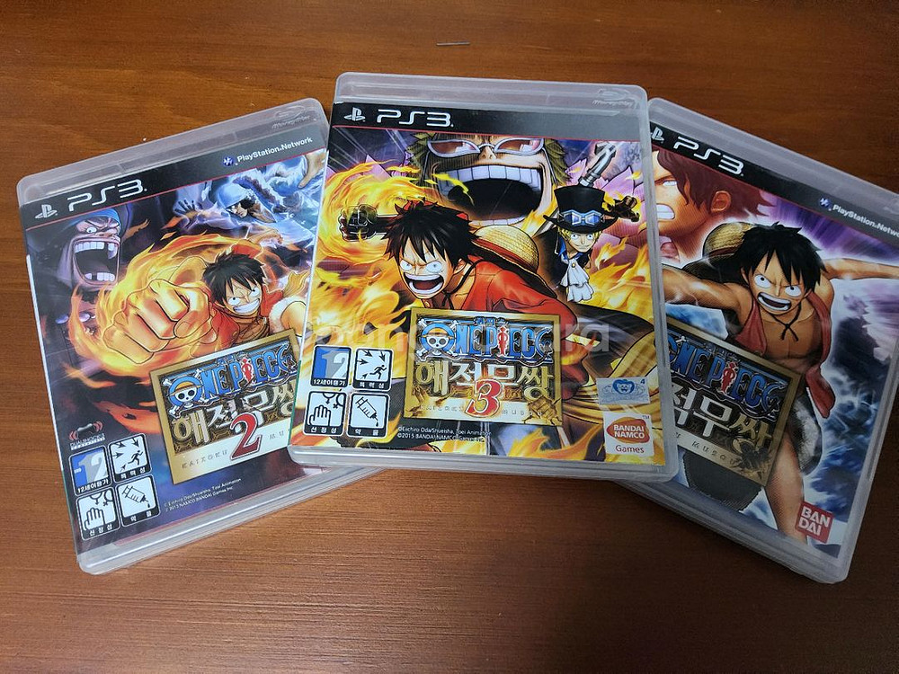 플스3 원피스 해적무쌍 한국판 1,2,3 일괄--2