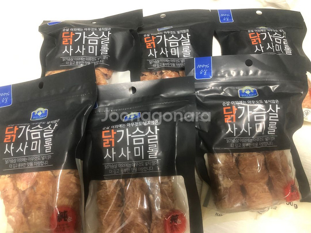 강아지 사료 간식 벨버드 사사미롤, 오리,닭--1