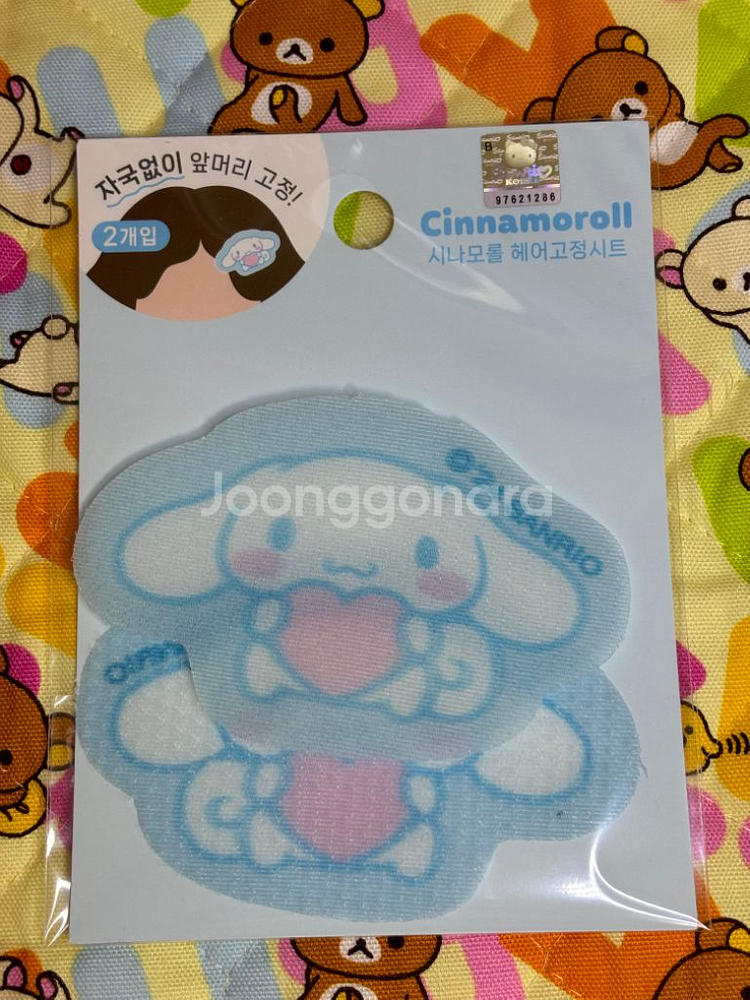 시나모롤 헤어고정시트 [새상품 정품]--0