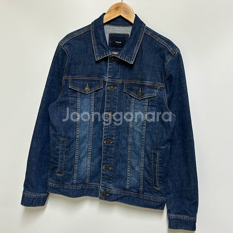 [남자 100]폴햄 데님 청자켓--2