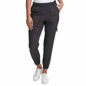 Dkny 여성 블랙조거팬츠