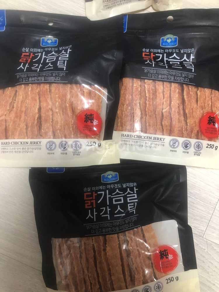 강아지 사료 간식 벨버드 슬라이스, 오리,닭--1