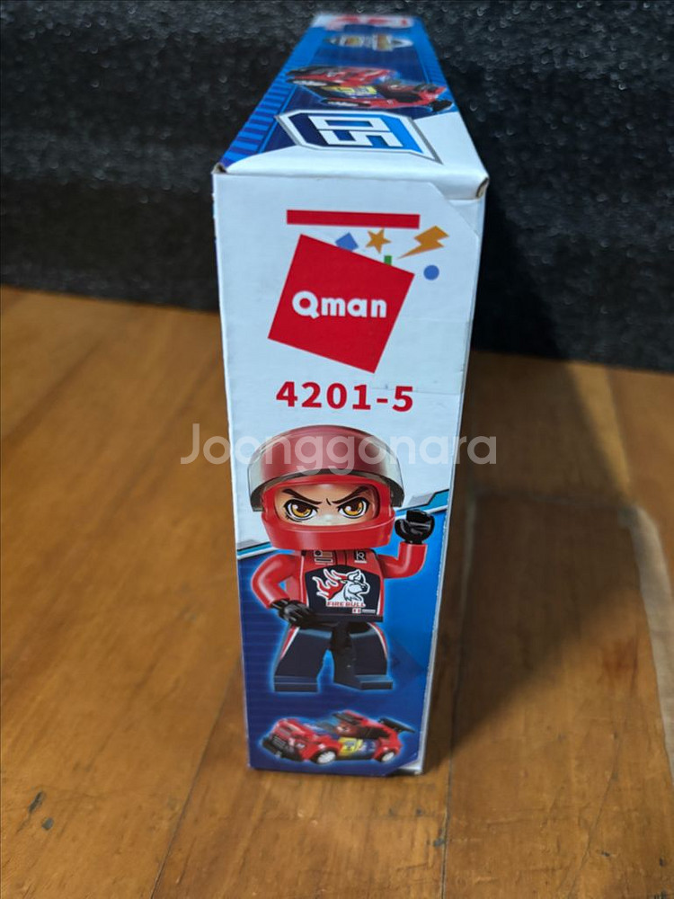 레드블)미개봉)qman 마인시티 레이싱 피규어 인테리어--1