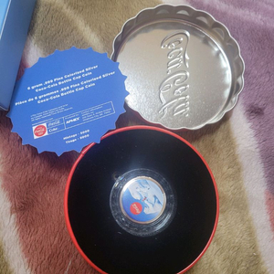 코카콜라 병뚜껑 순은화