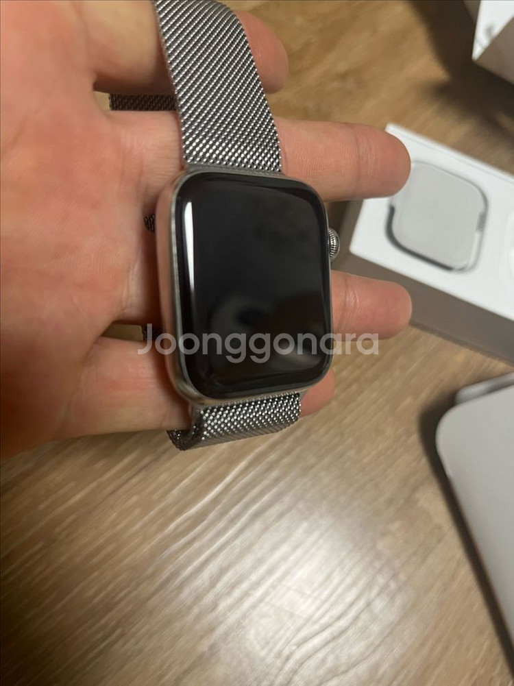 애플워치 5 셀룰러+gps. 밀레니즈 루프 44--0