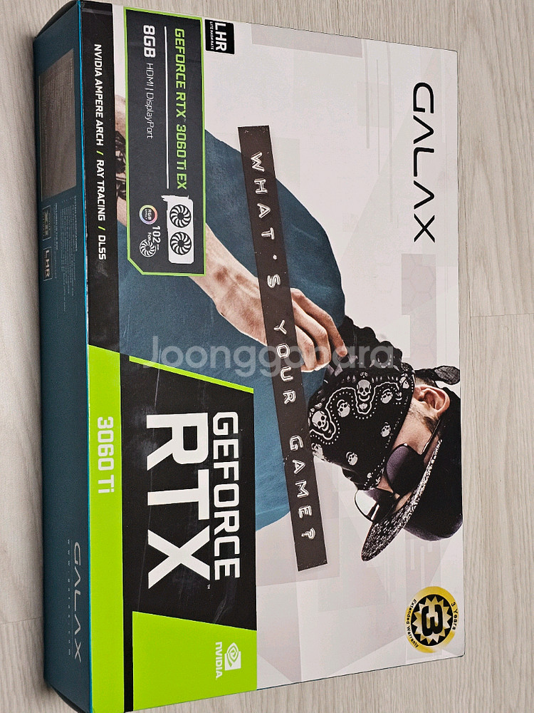 갤럭시 RTX 3060 Ti 그래픽카드 팔아요--0