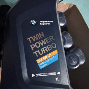 bmw 순정엔진오일 0w30 7리터 팝니다