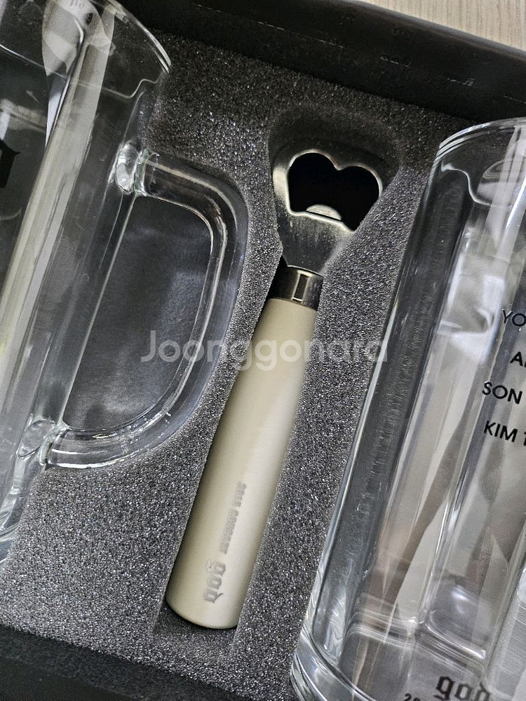 [새상품] 지오디 15주년 굿즈 맥주잔--2