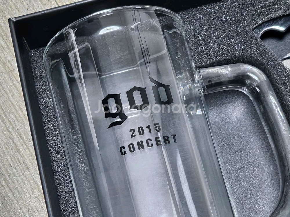 [새상품] 지오디 15주년 굿즈 맥주잔--0